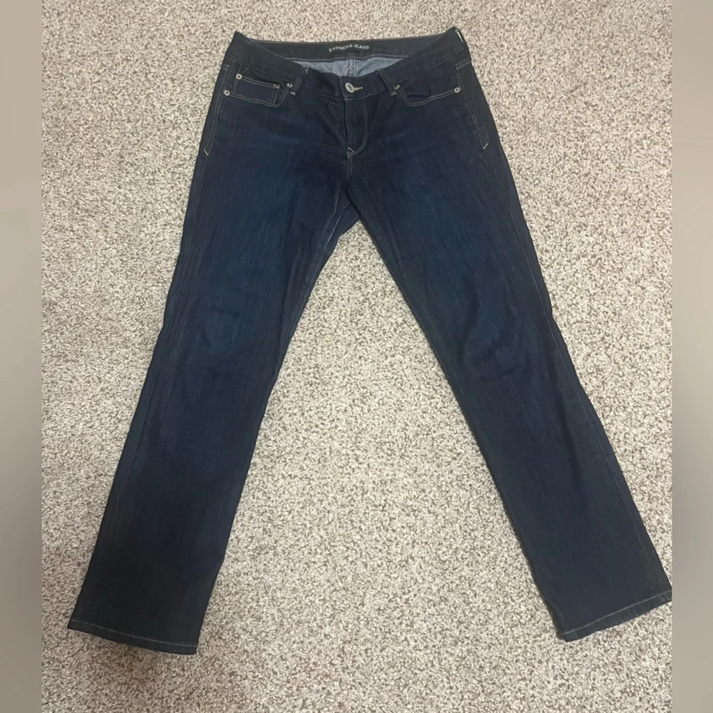 Express Jeans Skinny Low Rise – Size 6S - Picture 1 of 5